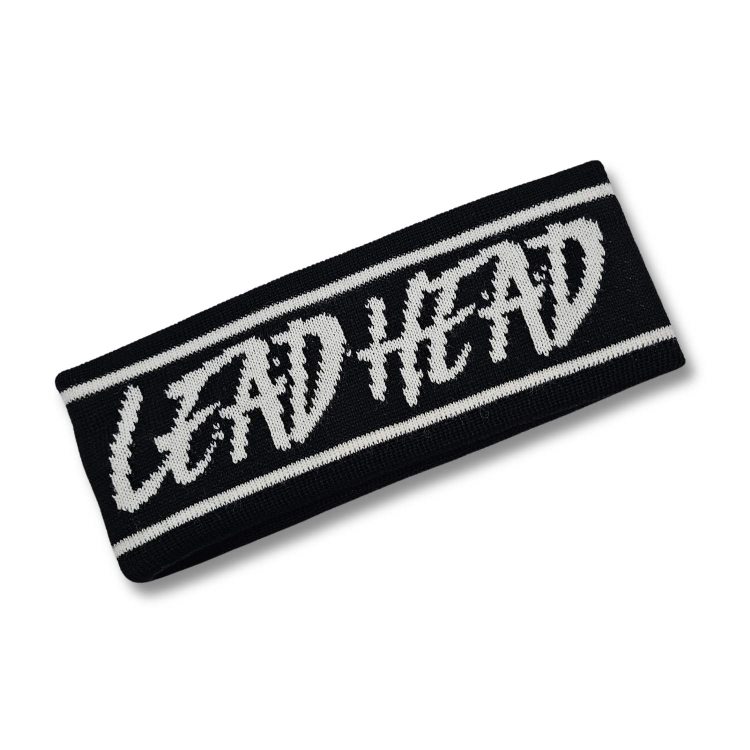 Lead Head Winter Wonder Band black white headband