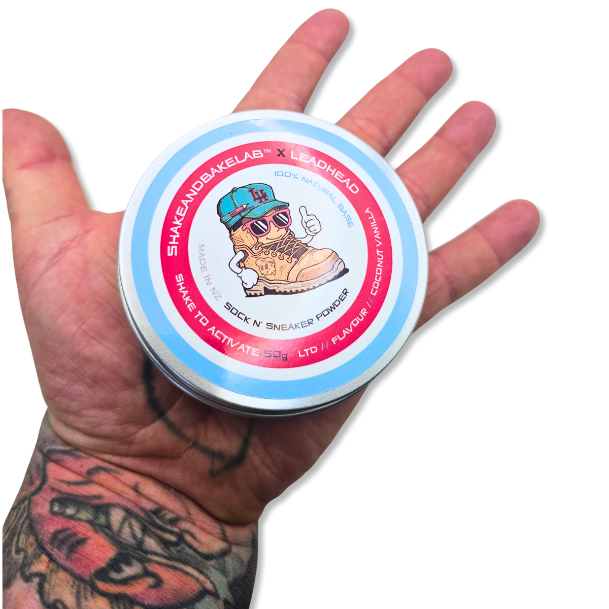 Lead Head x Shake and Bake Flavour Puck