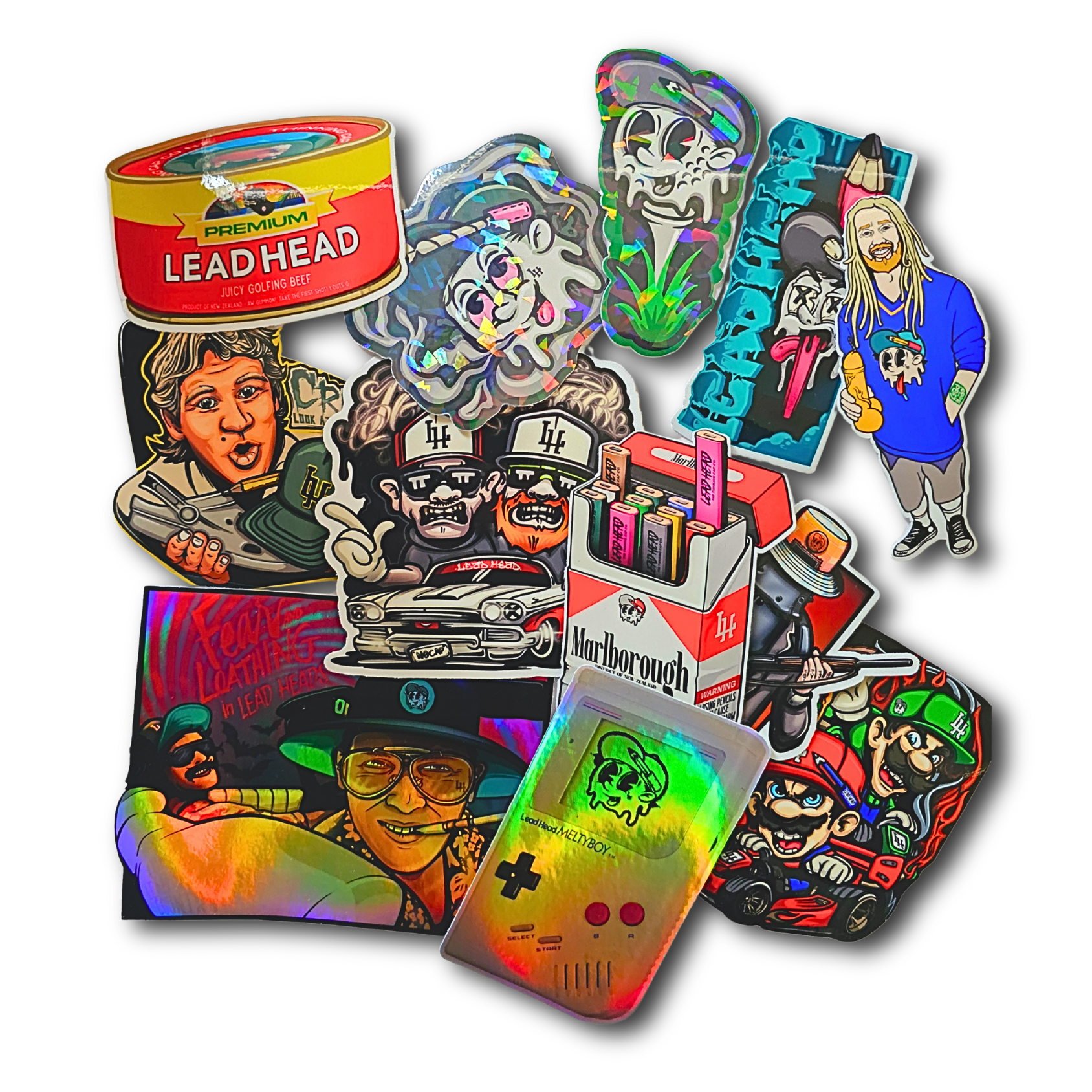 Sticker Pack : 12 pieces