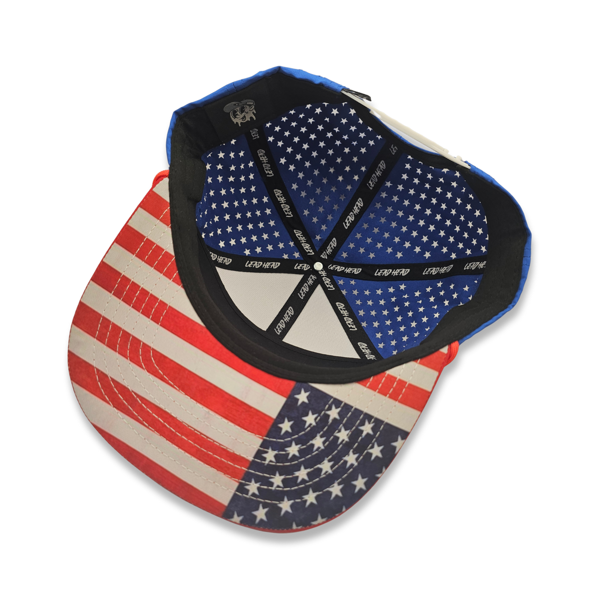 Lead Head The 'Murica Tradie Old Glory pencil holder cap detail 