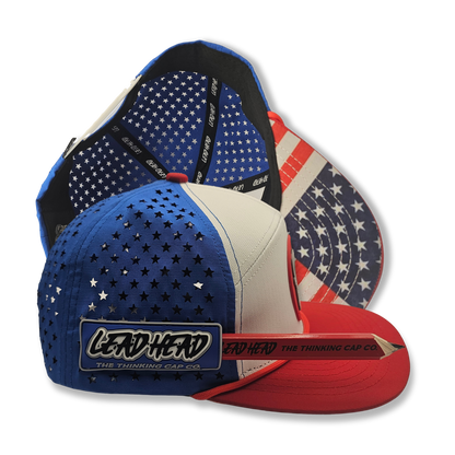 Lead Head The 'Murica Tradie Old Glory pencil holder cap 