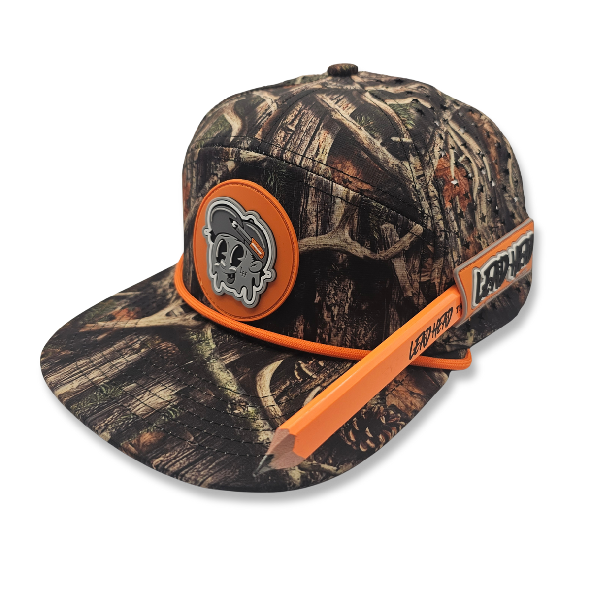 Lead Head The 'Murica Tradie Bubba pencil holder cap detail 
