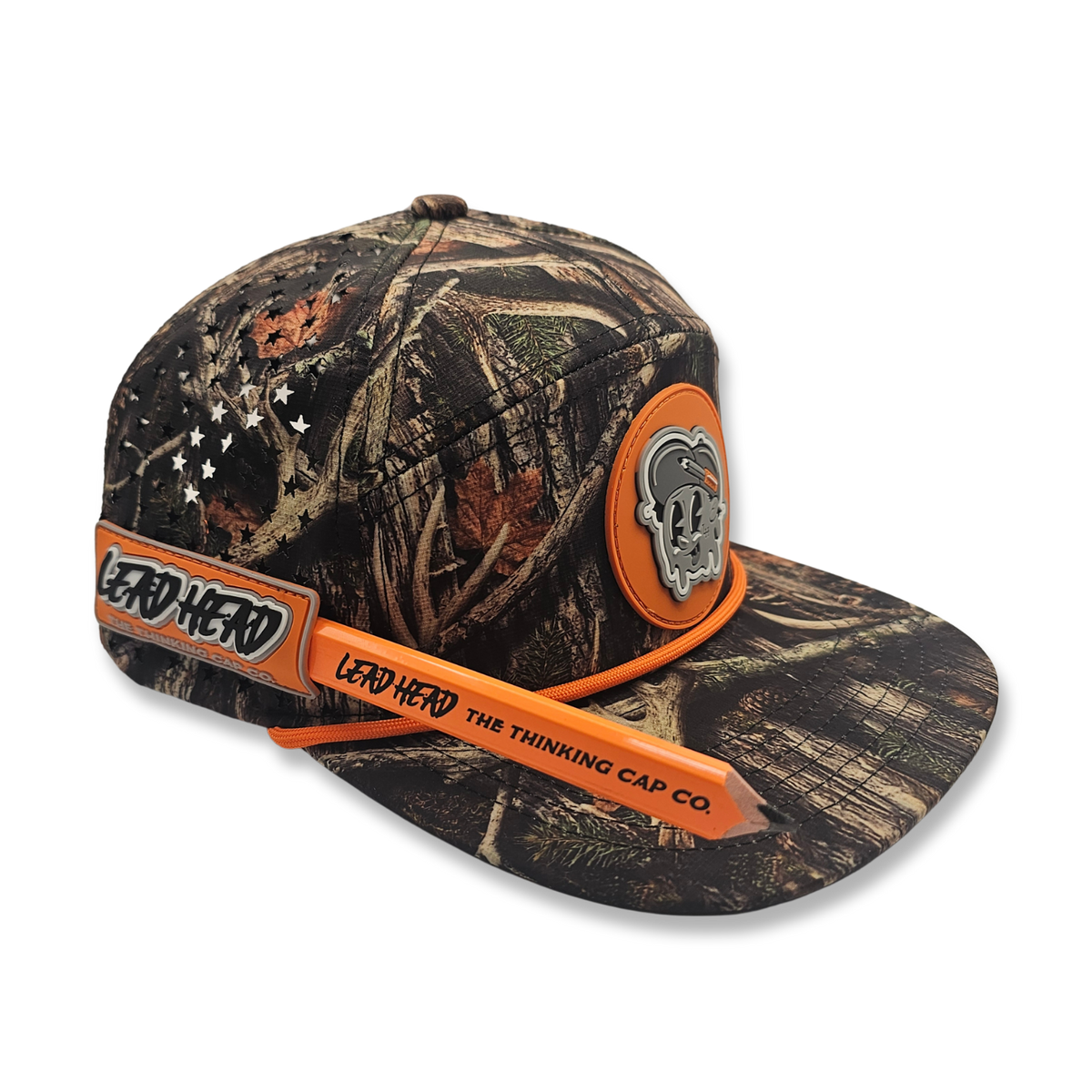 Lead Head The 'Murica Tradie Bubba pencil holder cap detail 