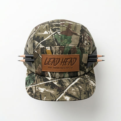 5-panel camper cap — Flat Lay - Front | Generated by Modelize
